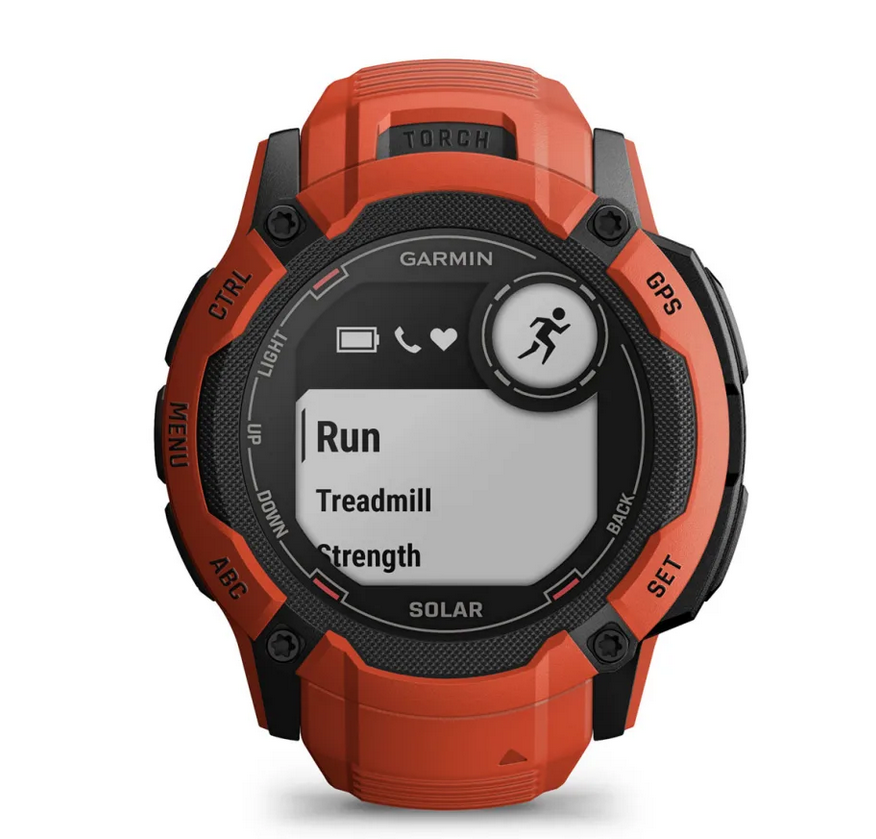 Часы-навигатор Garmin Instinct 2X Solar Flame Red 010-02805-01 - 4 - Robinzon.ua