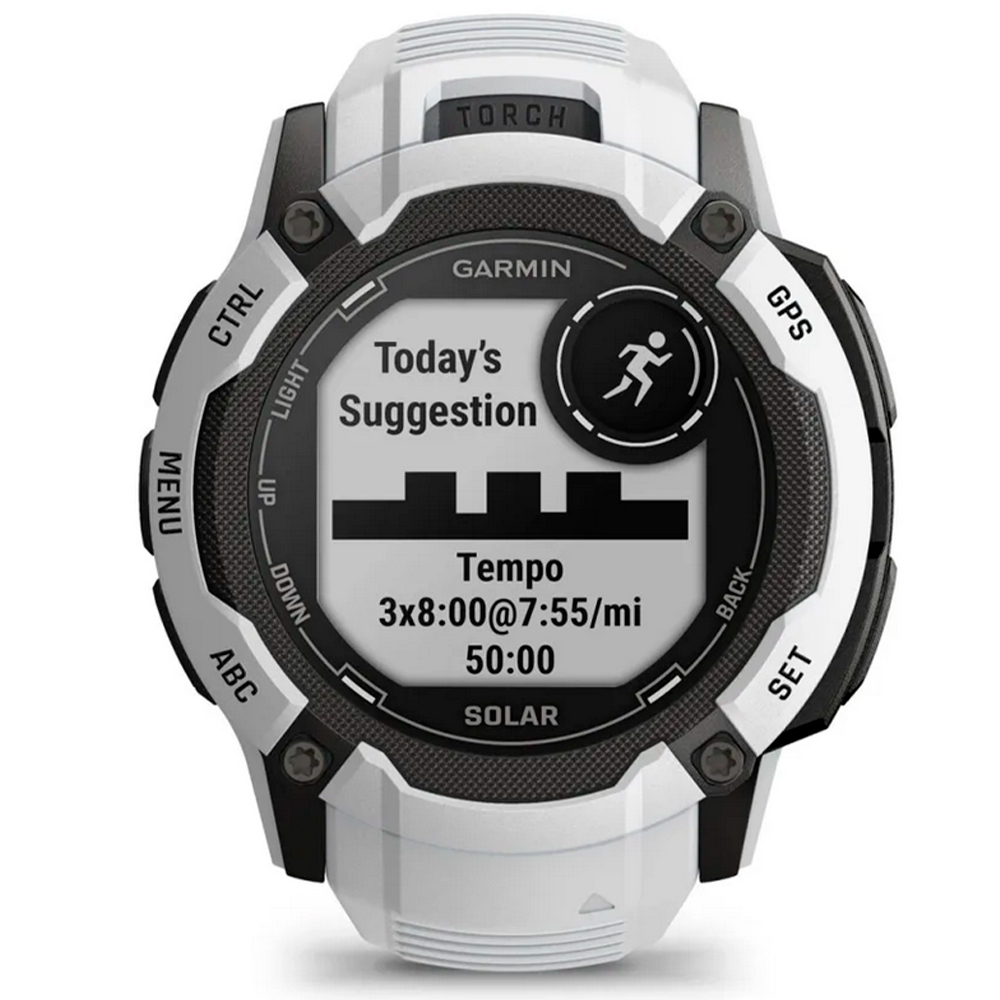 Часы-навигатор Garmin Instinct 2X Solar Whitestone 010-02805-04 - 3 - Robinzon.ua