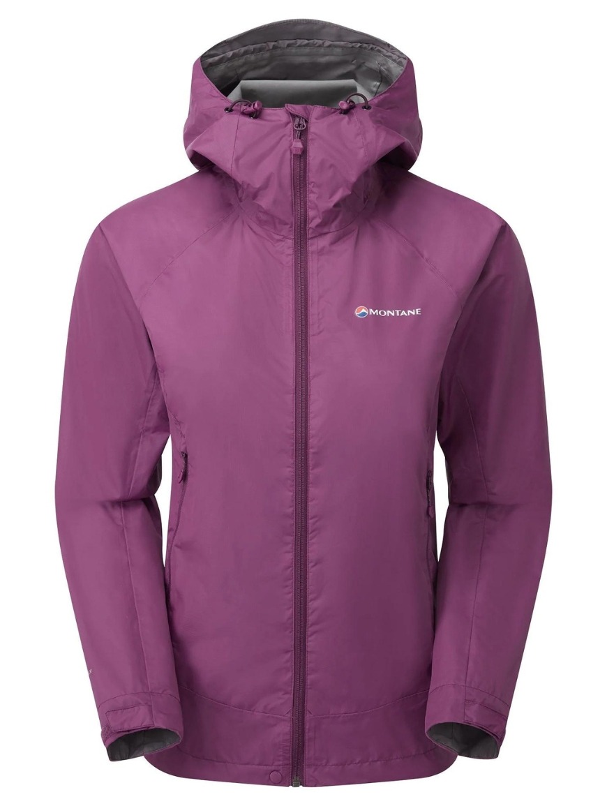 Мембранна жіноча куртка для трекінгу Montane Female Meteor Jacket, Wineberry, S/10/36 (5056237078591) - Robinzon.ua
