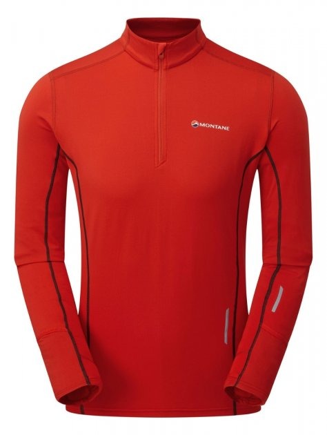 Чоловічий флісовий джемпер Montane Dragon Pull-On, Flag Red, M (5055571797267) - Robinzon.ua