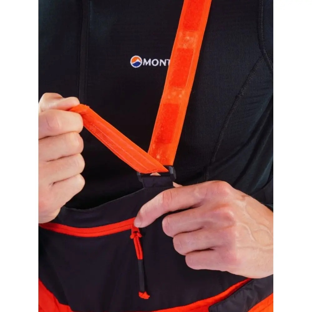 Комбінезон Montane Apex 8000 Down Salopettes, L - Firefly Orange (UAPXSFIRN10) - 4 - Robinzon.ua