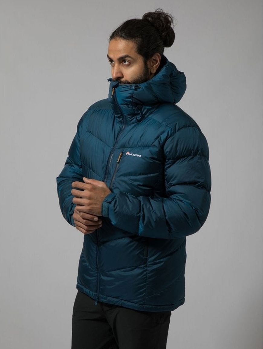 Чоловічий зимовий пуховик Montane Resolute Down Jacket, Black, L (5056237091316) - 2 - Robinzon.ua