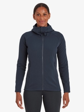 Жіноча флісова толстовка з рукавом реглан Montane Female Protium XT Hoodie, Eclipse Blue, XS/8/34 (5056237085155) - 1 - Robinzon.ua
