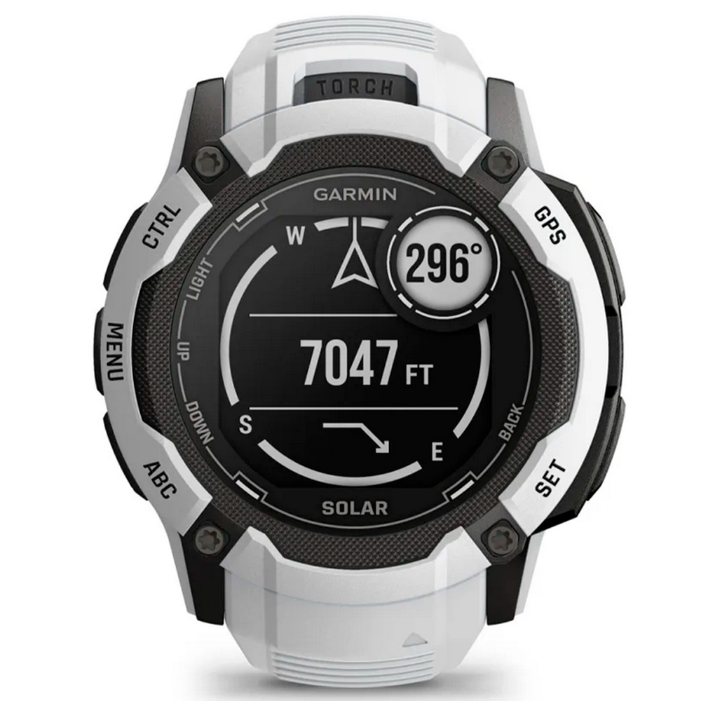 Часы-навигатор Garmin Instinct 2X Solar Whitestone 010-02805-04 - 5 - Robinzon.ua